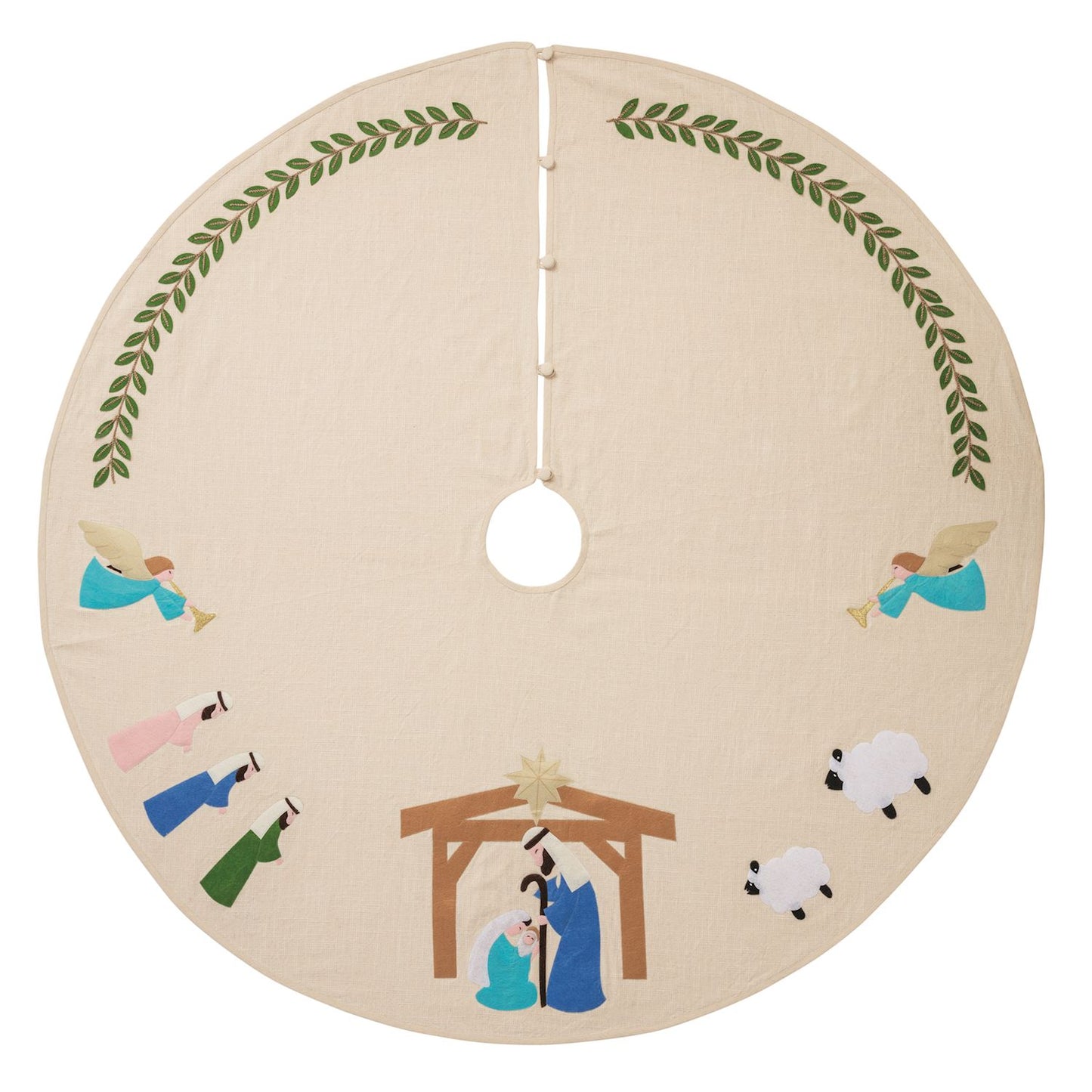 Mp Nativity Tree Skirt