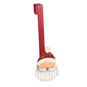 MP Santa Light up Wreath Hanger