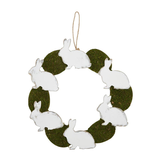 MP Bunny & Moss Wreath