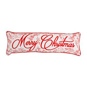 MP Merry Christmas Toile Pillow
