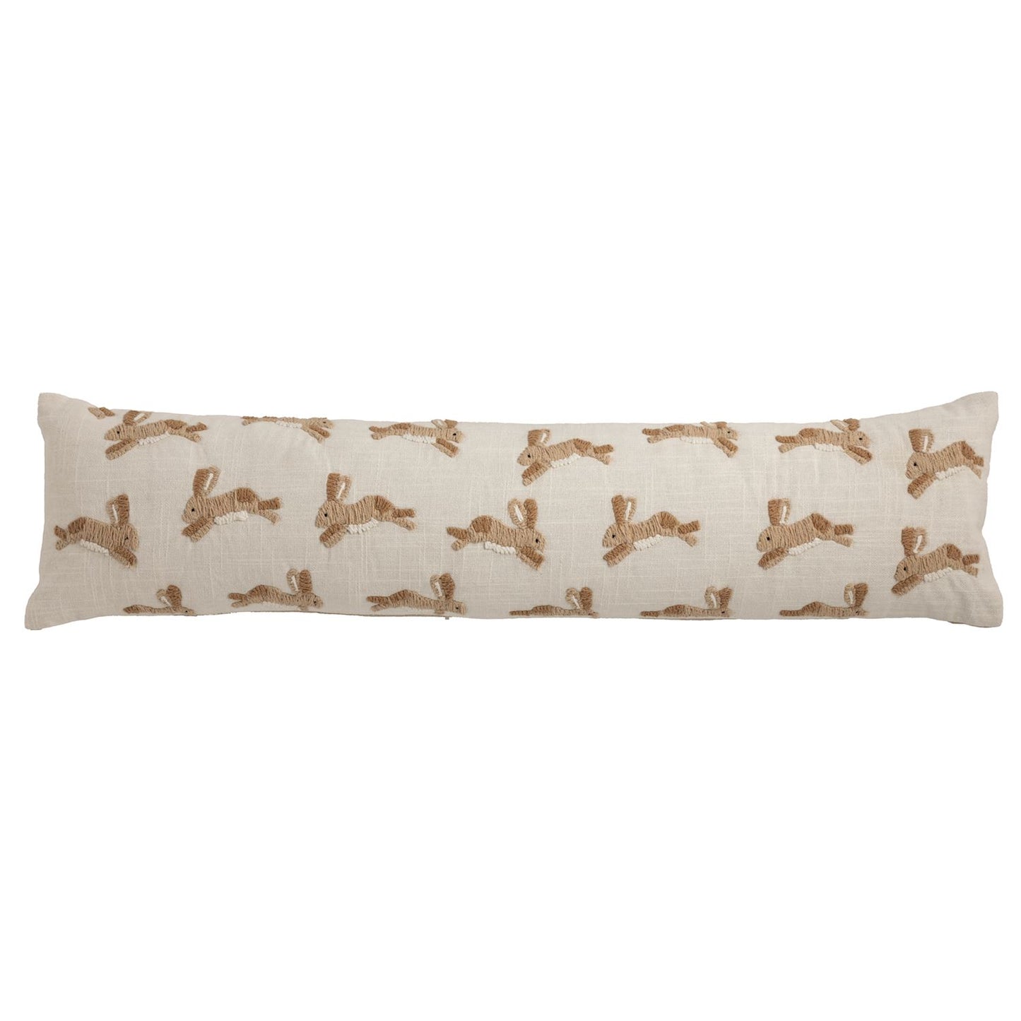 MP Bunny Embroidery Long Pillow