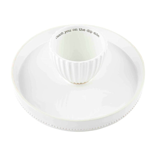 MP chip dip / cake plate reversible