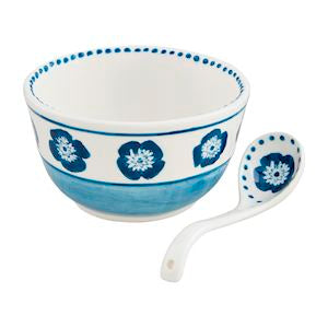 MP Block Print Salsa Bowl Set