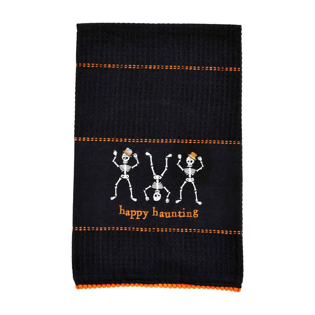 MP Happy Halloween waffle towel