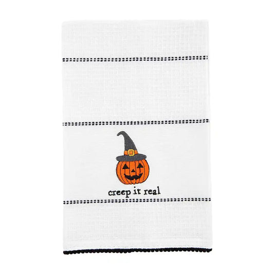 MP Creep Halloween waffle towel