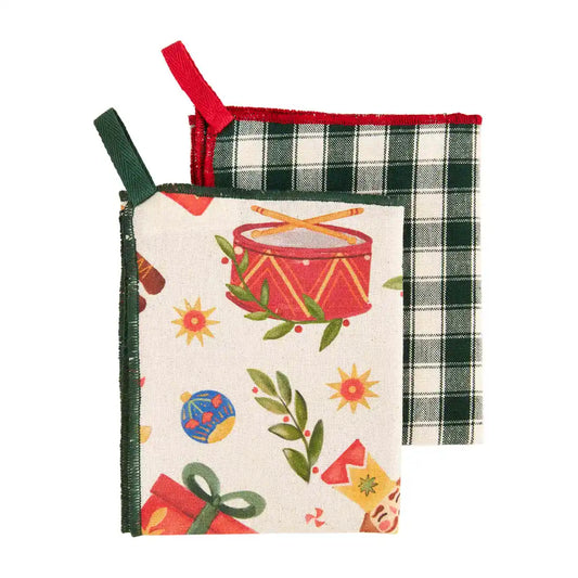 MP nutcracker towel set