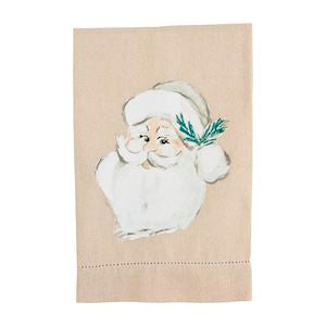 MP christmas painted tea towels