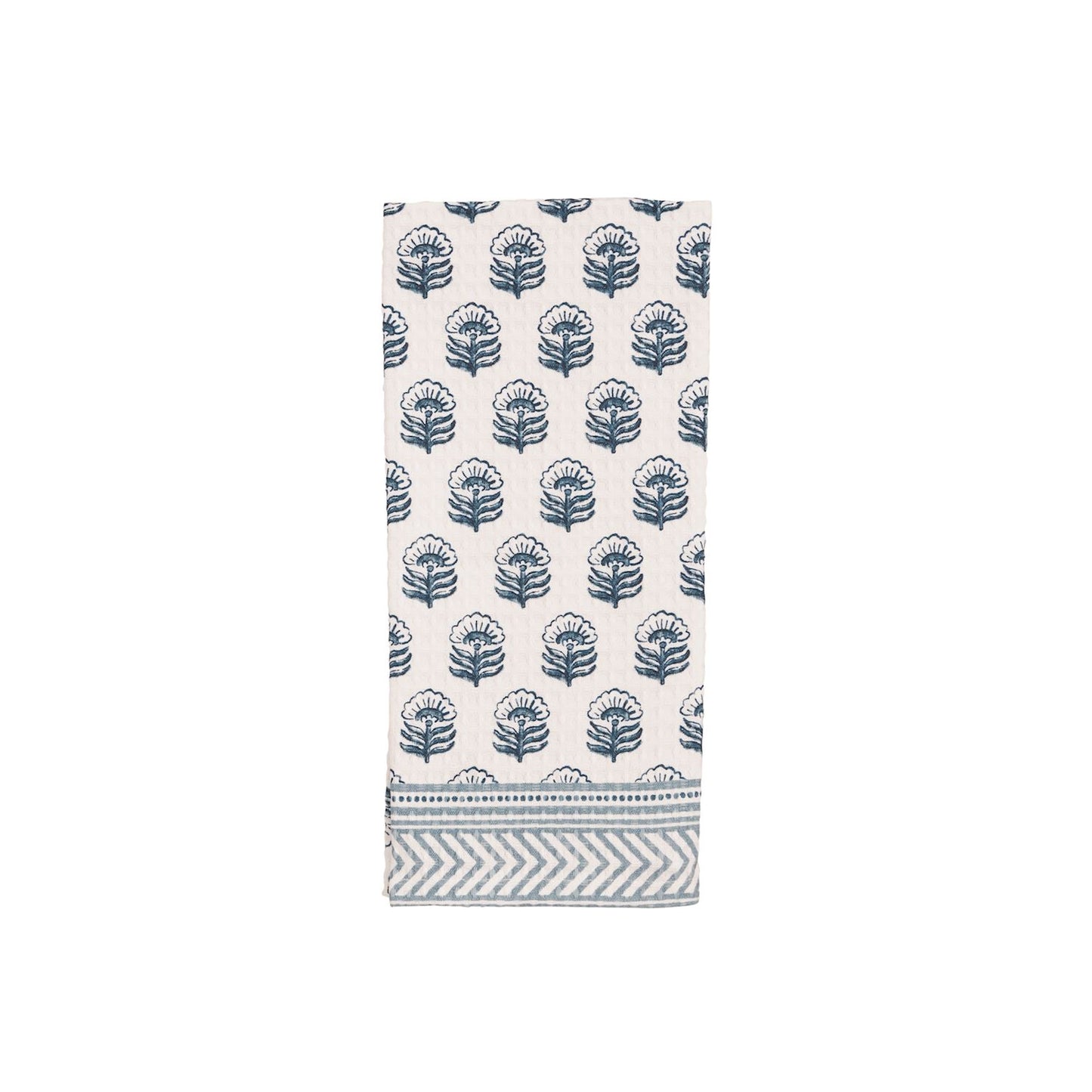 MP Blue Block Towels