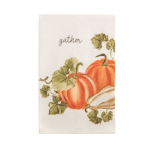 Mp Two Pumpkins Towel