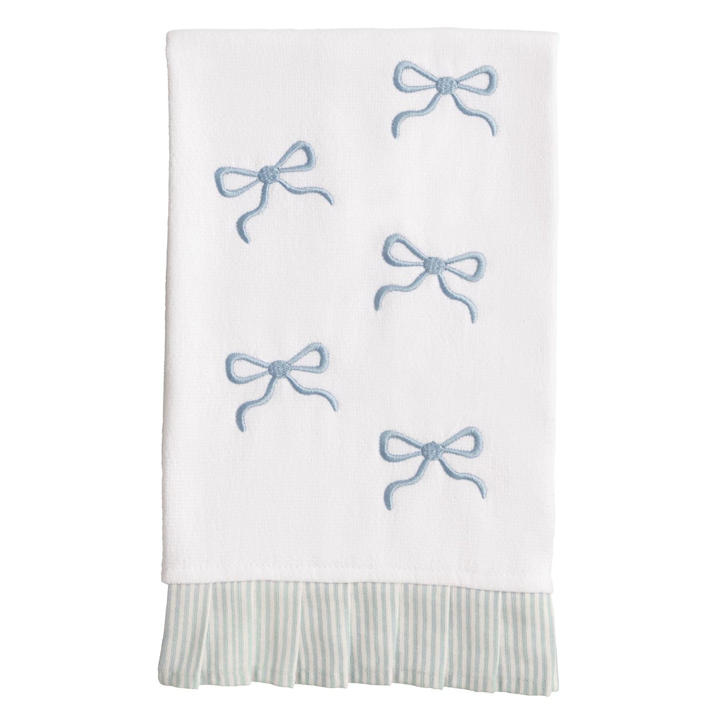 MP Bow Pleated Edge Towels