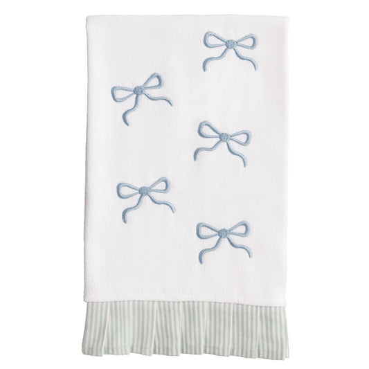 MP Bow Pleated Edge Towels