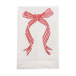 MP Bow Embroidered Towel