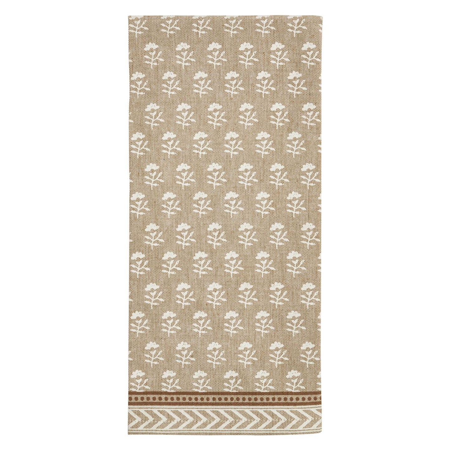 MP Taupe Printed Towel