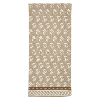 MP Taupe Printed Towel