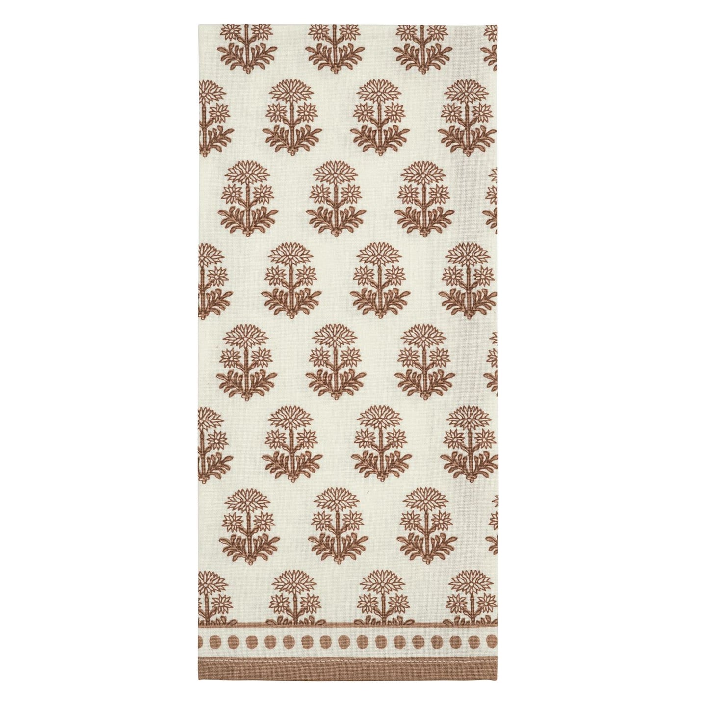 MP Taupe Printed Towel