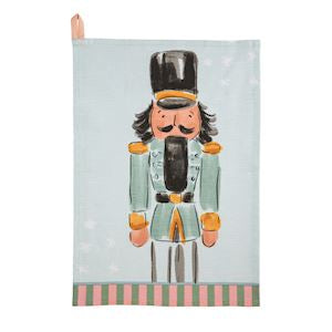 MP Nutcracker Stripe Hem Towels