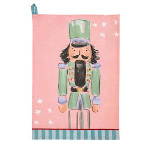 MP Nutcracker Stripe Hem Towels