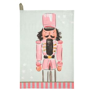 MP Nutcracker Stripe Hem Towels