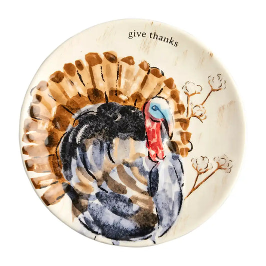 MP turkey gather salad plate