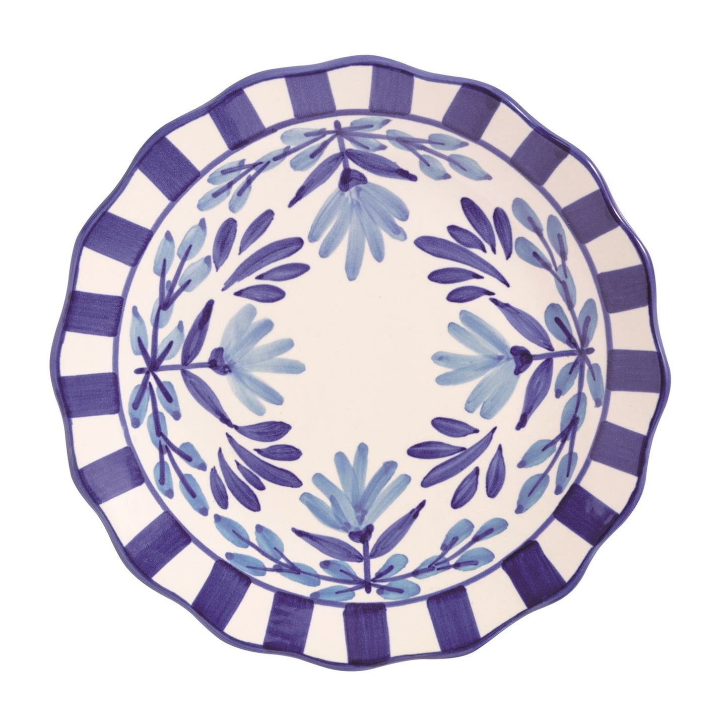 MP Blue Floral Plates