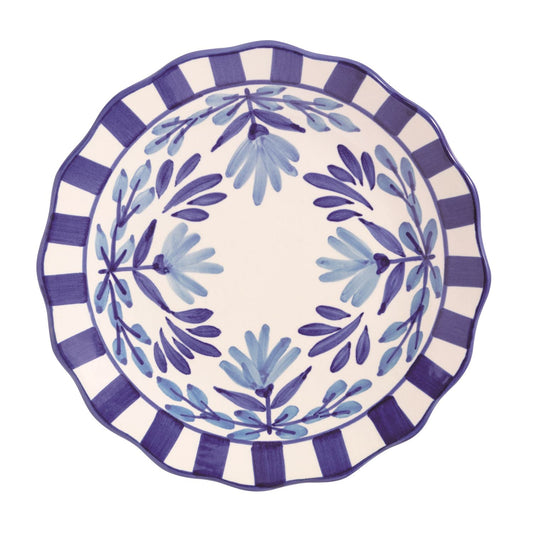 MP Blue Floral Plates