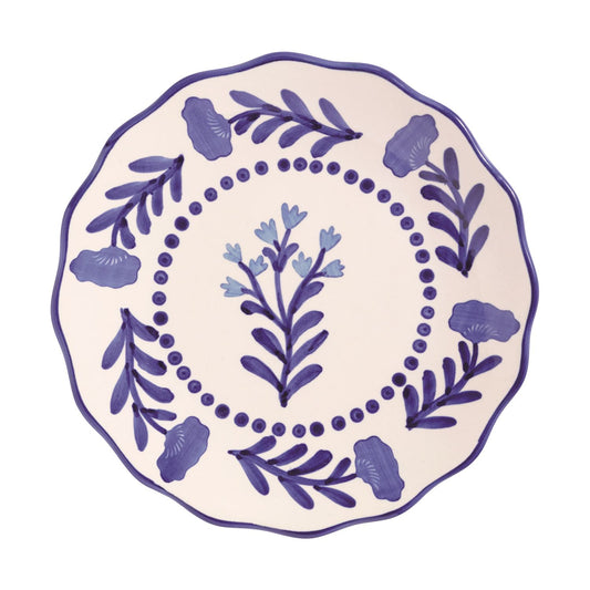 MP Blue Floral Plates