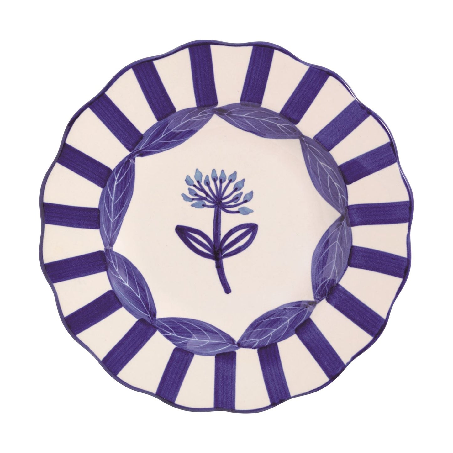MP Blue Floral Plates