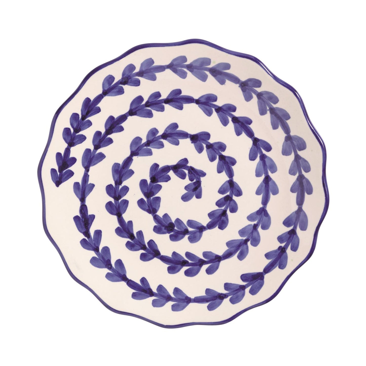 MP Blue Floral Plates