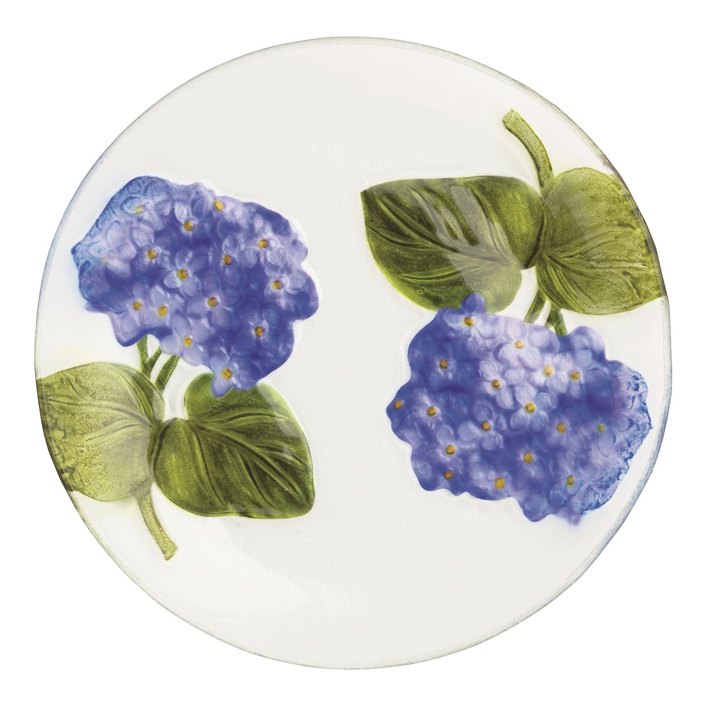 MP Hydrangea Glass Plate
