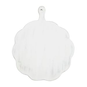 MP SM Scalloped White Wood Board