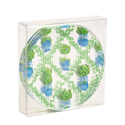 MP Acrylic Topiary Coaster Sets