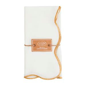 MP Gold Scallop Napkins