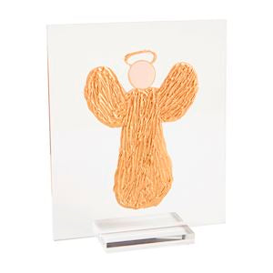 MP LG Acrylic Angel Plaque Stand