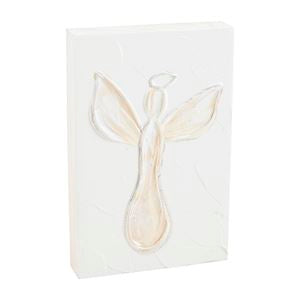 MP White Christmas Plaque