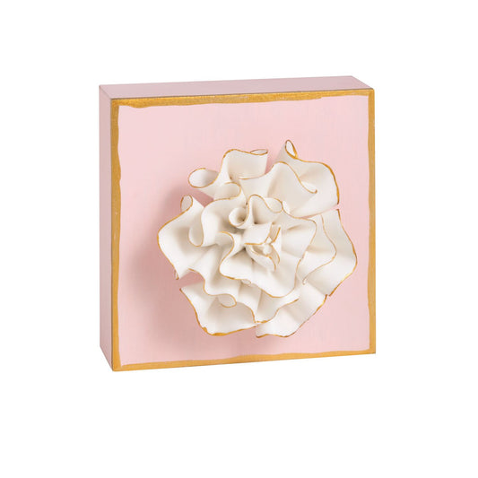 MP Figural Flower Plaque