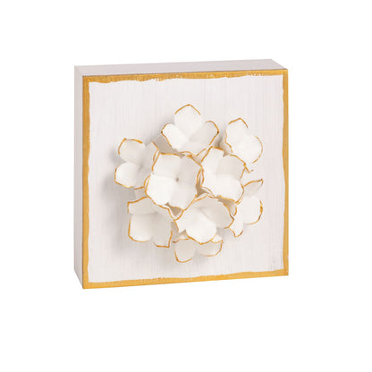 MP Figural Flower Plaque