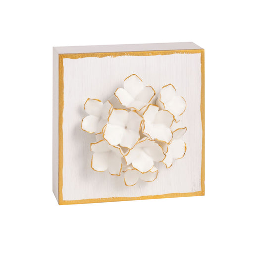 MP Figural Flower Plaque