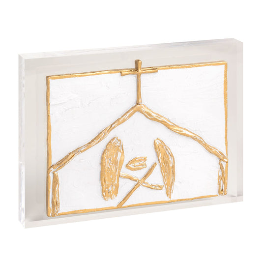 MP Nativity Acrylic Plaque