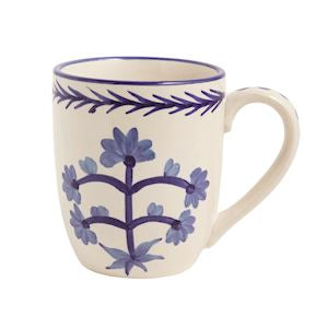 MP Blue Floral Mug