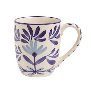 MP Blue Floral Mug