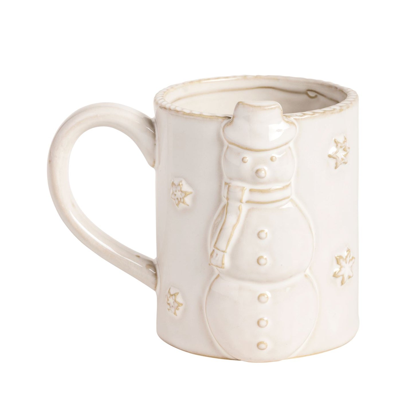 MP White Christmas Mug