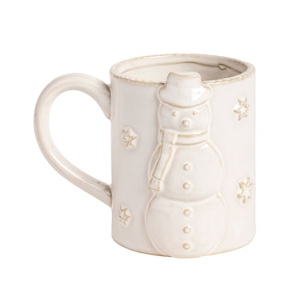 MP White Christmas Mug