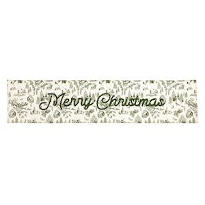 MP Green Toile Table Runner