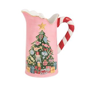 MP Tree Candy Cane Handle Pitcher