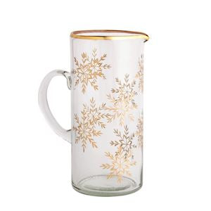MP Etched Snowflake Pitcher