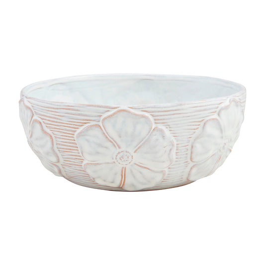 MP Stoneware Flower Bowl