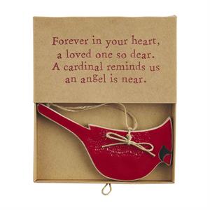 MP Cardinal Flat Ornament