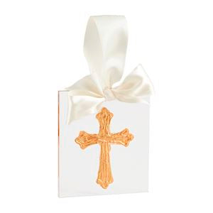 MP Gold Acrylic Ornament