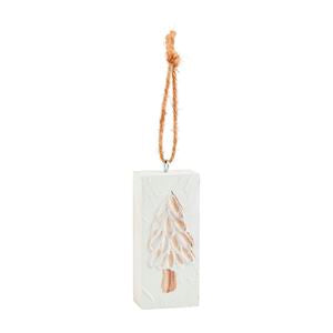MP Wood Block orament