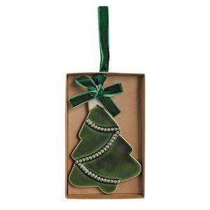 MP White Cmas Figural Ornament 26